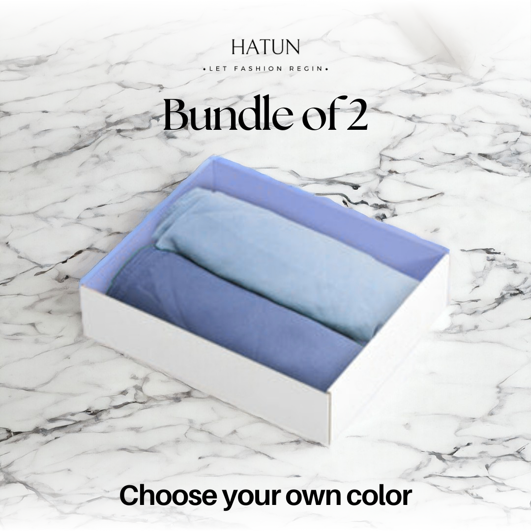 Georgette Hijab Bundle Of 2 - HATUN 