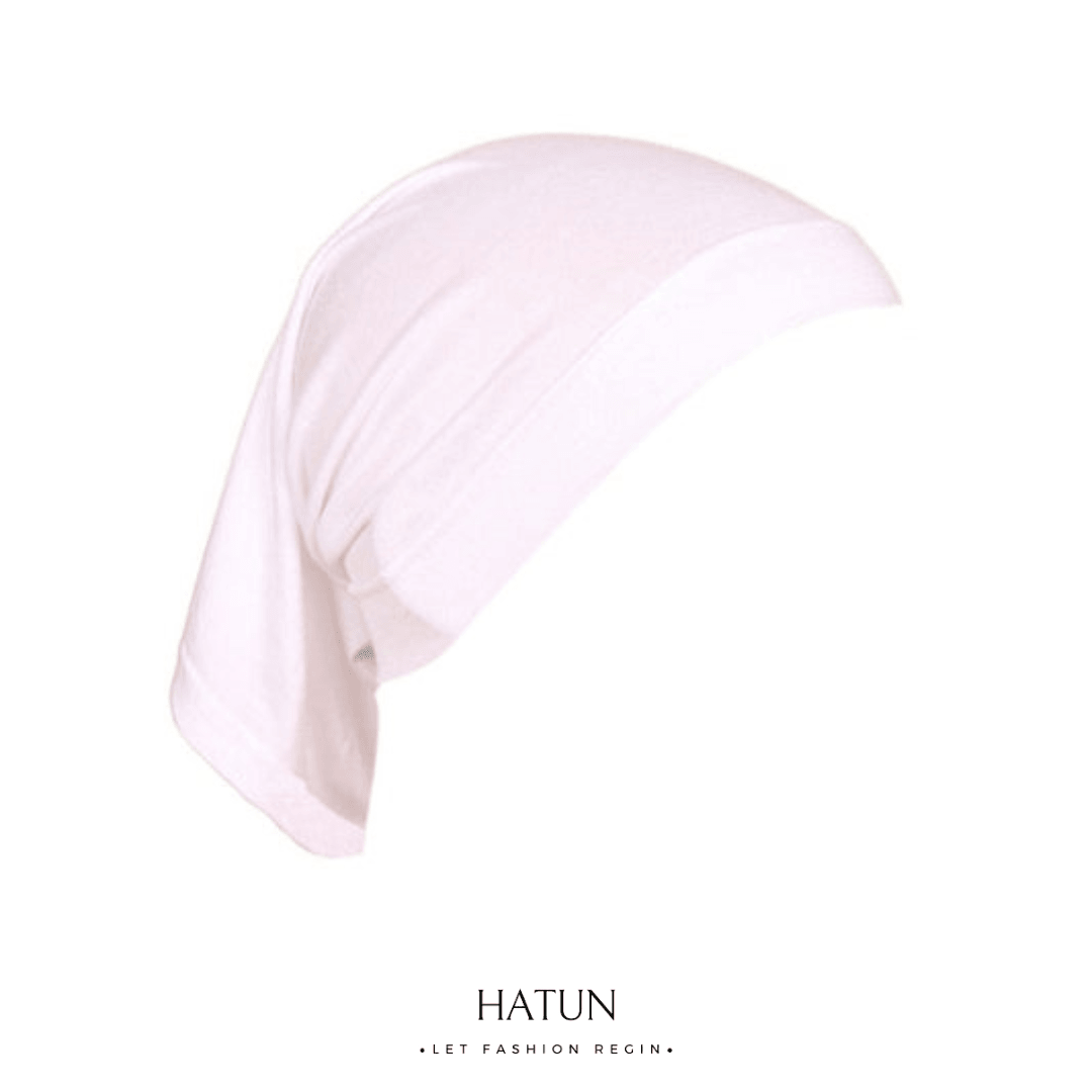 PLAIN TUBE UNDERSCARVES - White - HATUN 