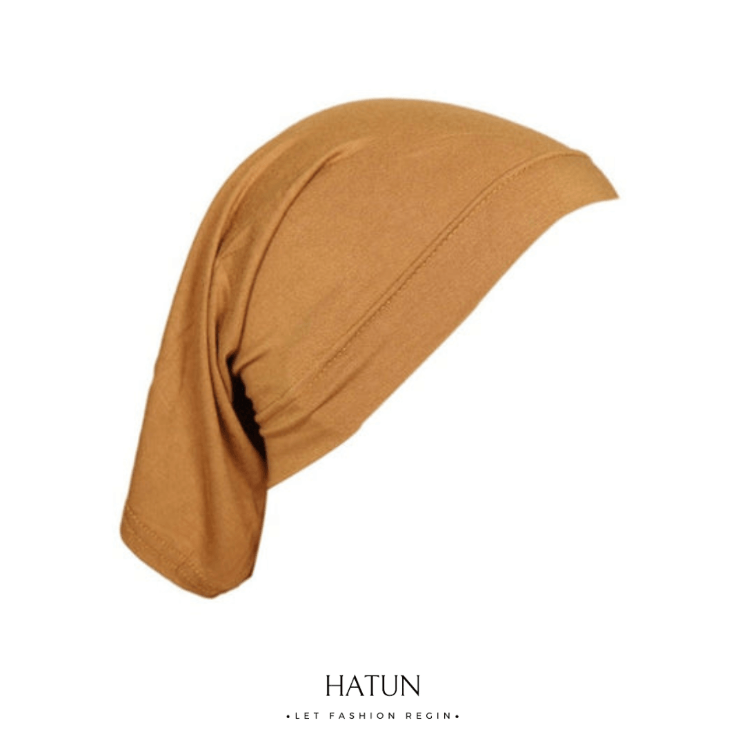 PLAIN TUBE UNDERSCARVES - Mocha - HATUN 