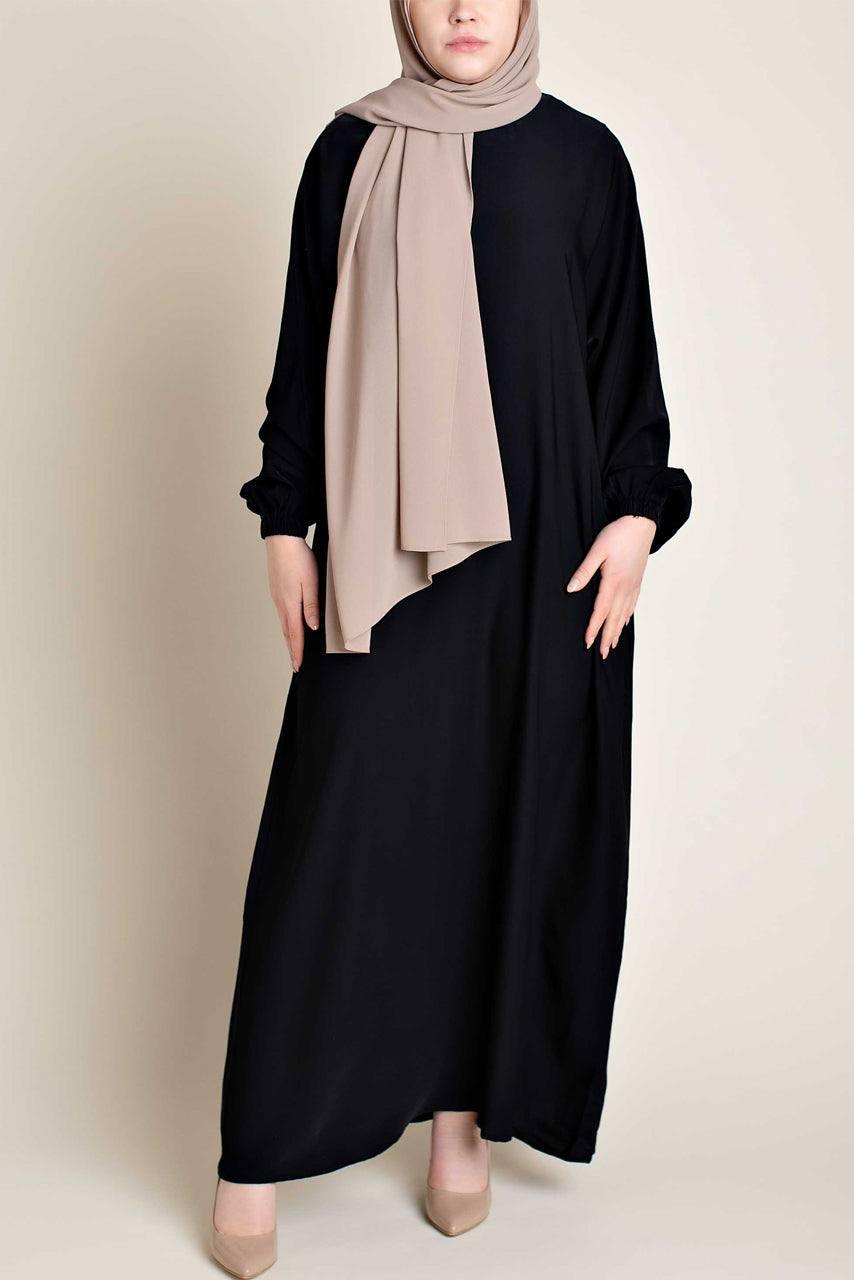 Classic Everyday Abaya - BLACK