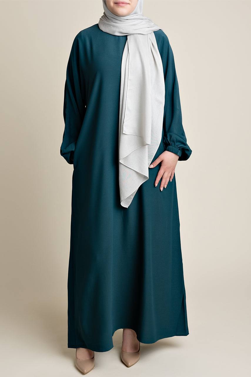 Classic Everyday Abaya - TEAL