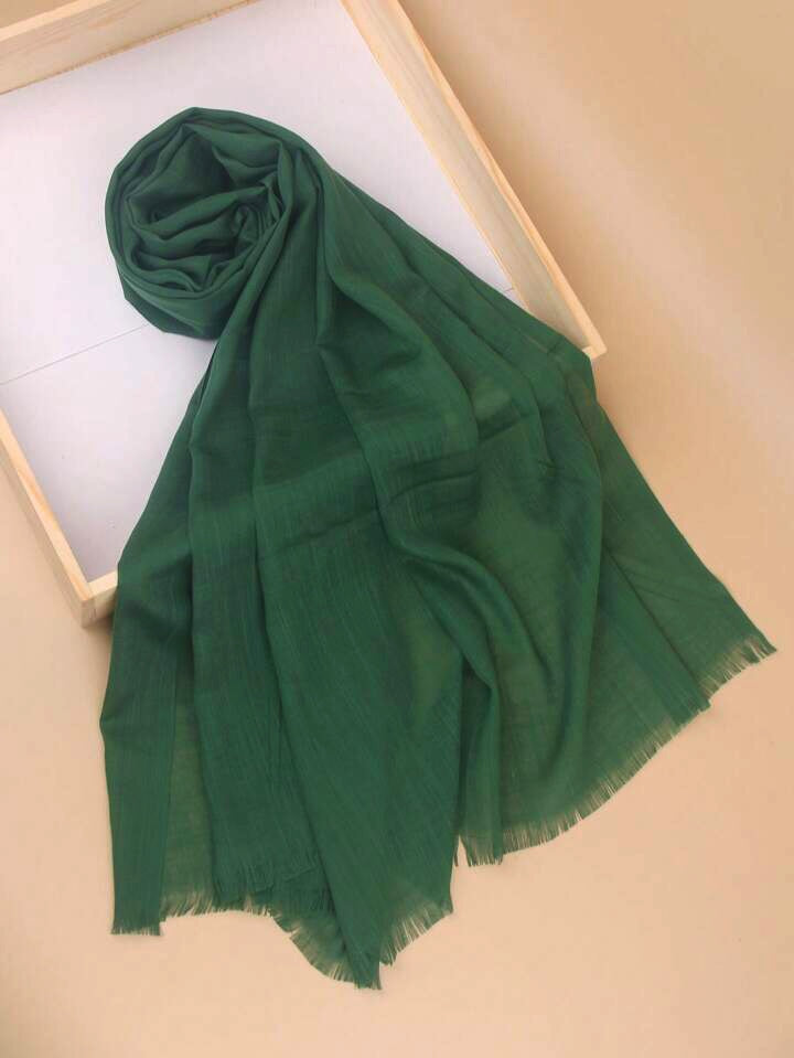 Turkish Lawn Hijab - Emerald