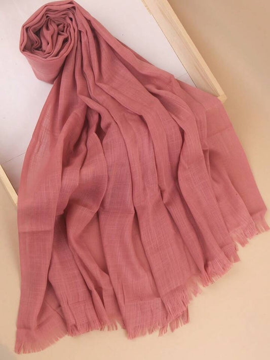 Turkish Lawn Hijab - Blush