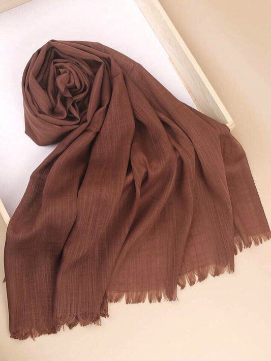 Turkish Lawn Hijab - Bronze