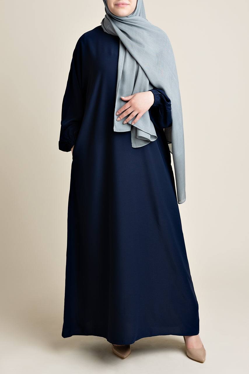 Classic Everyday Abaya - NAVY