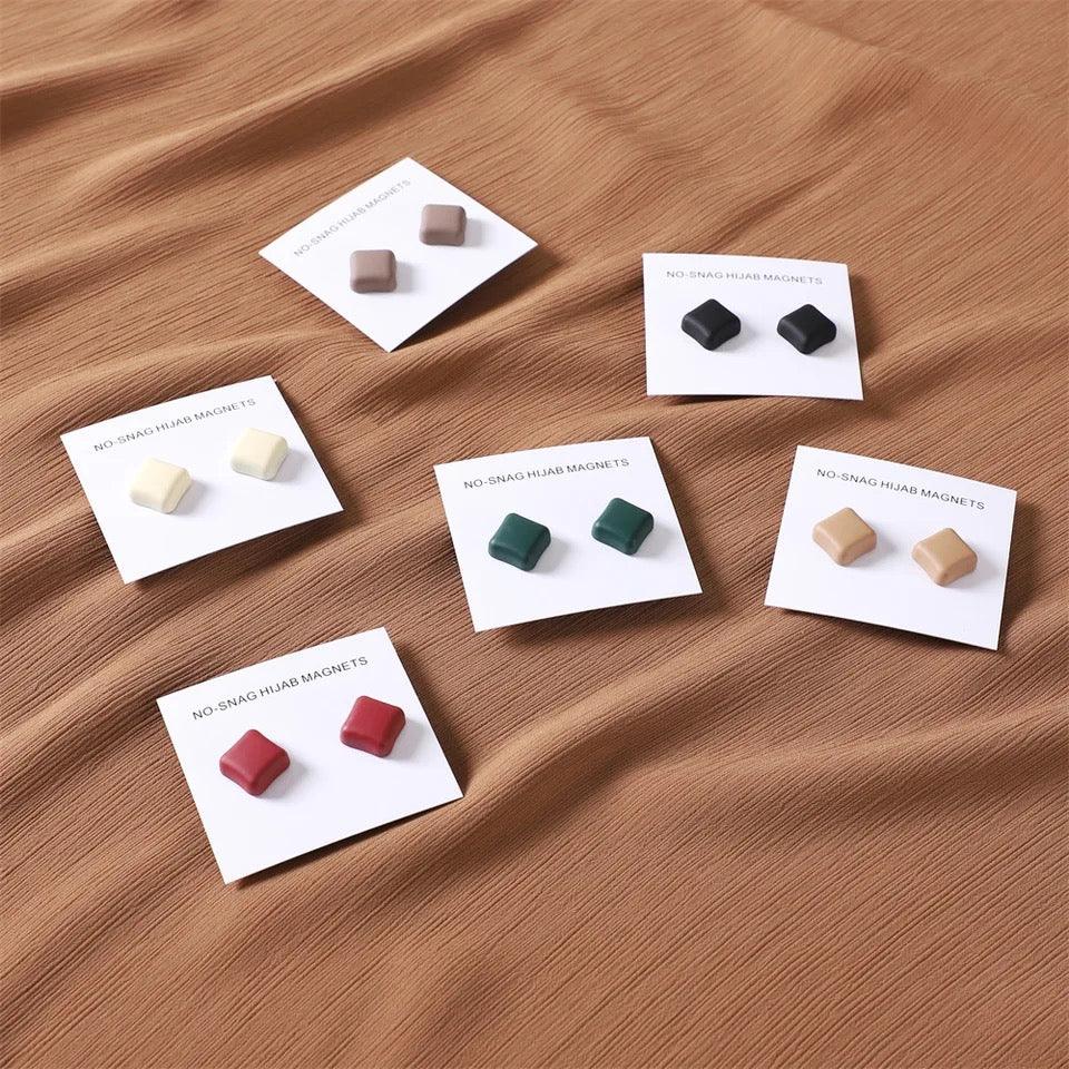 Matte Hijab Magnets - Square - HATUN 